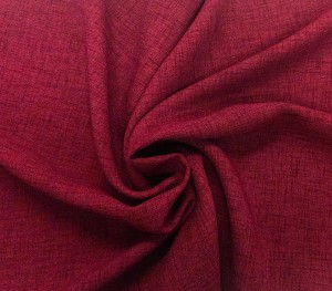 NIEZWYKLE ORYGINALNA TKANINA ZASŁONOWA TYPU DANIŚ O STRUKTURZE IMITUJĄCEJ LEN W PIĘKNEJ BARWIE BURGUNDU SZEROKOŚĆ 180 CM PRODUCENT POLONTEX CZĘSTOCHOWA
