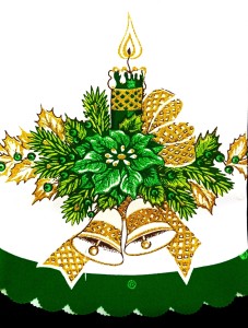 ŚWIĄTECZNY BIEŻNIK SERWETA Z ORYGINALNYM WZOREM W KOLORZE BIELI ORAZ ZIELENI PRODUCENT EUROTEX