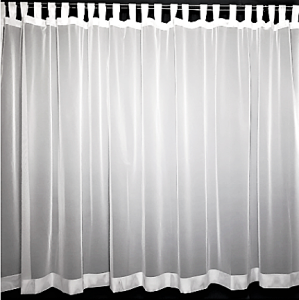 ELEGANCKA GOTOWA FIRANKA NA SZELKACH MARKIZETA SIATECZKA TYPU MOSKITIERA KOLOR BIAŁY PRODUCENT HAFT KALISZ