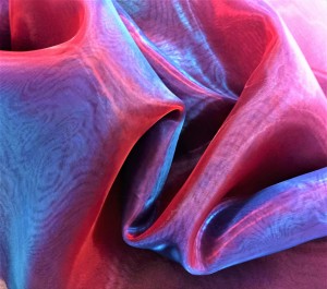 NIEZWYKLE STYLOWA GŁADKA ORGANTYNA W DWUTONOWEJ BARWIE ORYGINALNEGO FIOLETU Z POŁYSKIEM GLAMOUR WYSOKOŚĆ 280 CM PRODUCENT POLONTEX CZĘSTOCHOWA